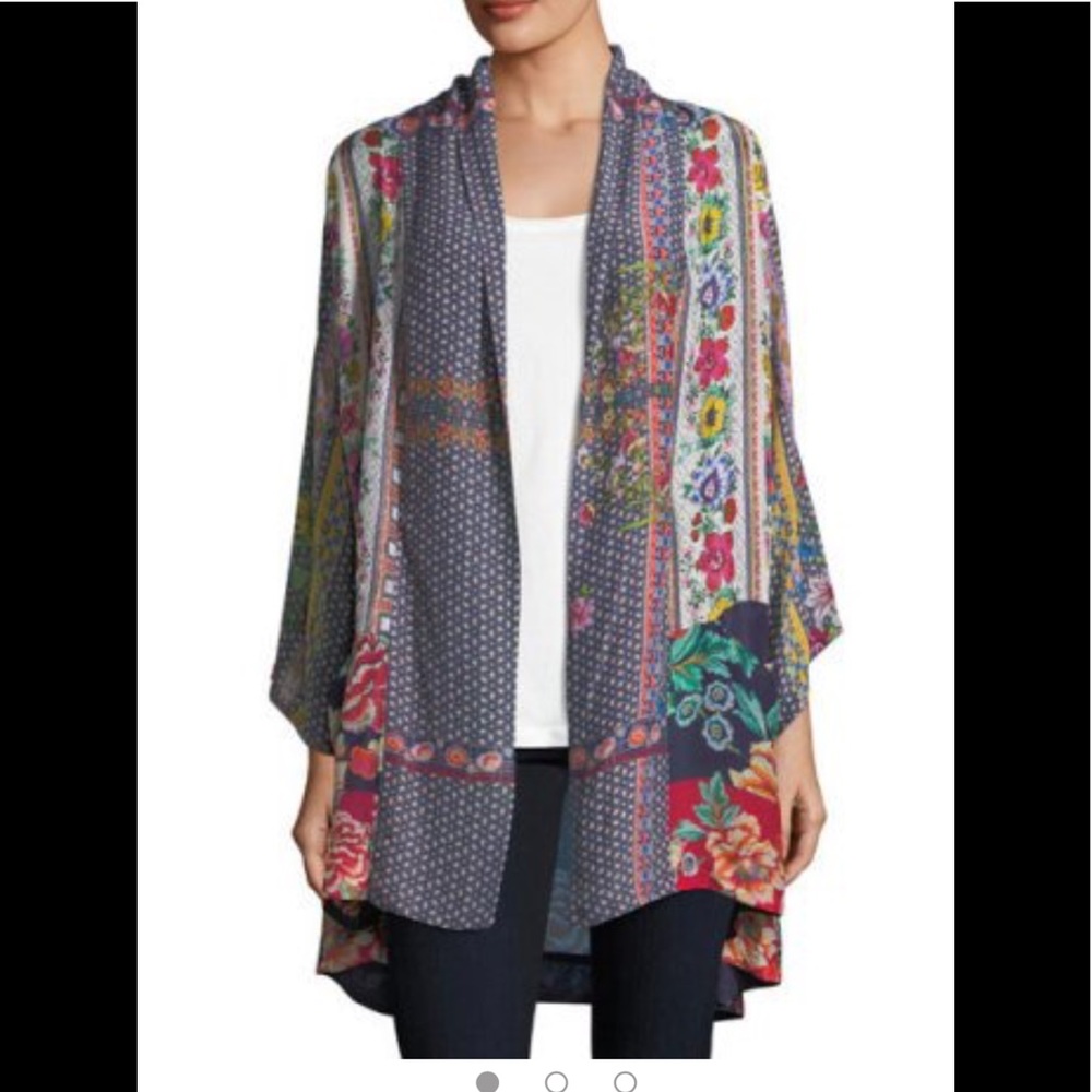 Johnny Was Cotton Rosmishika Kimono